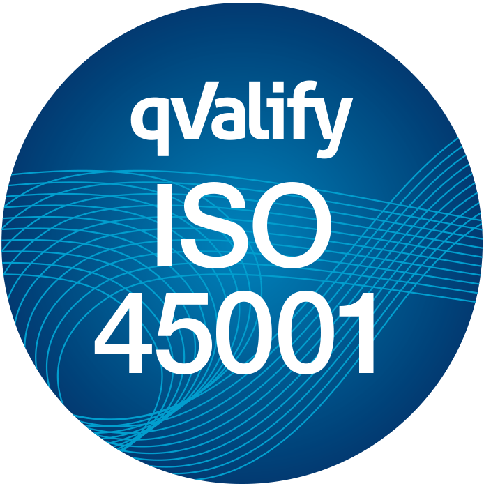 ISO 45001 badge